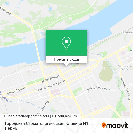 Карта Городская Стоматологическая Клиника N1