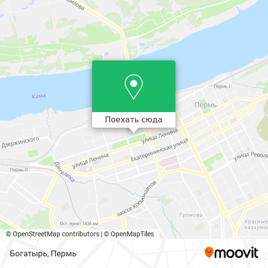 Карта Богатырь