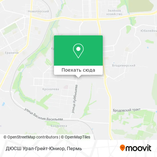 Карта ДЮСШ Урал-Грейт-Юниор