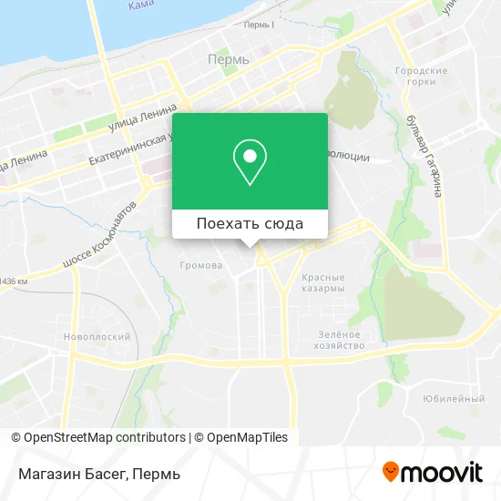 Карта Магазин Басег