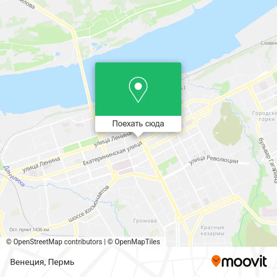 Карта Венеция