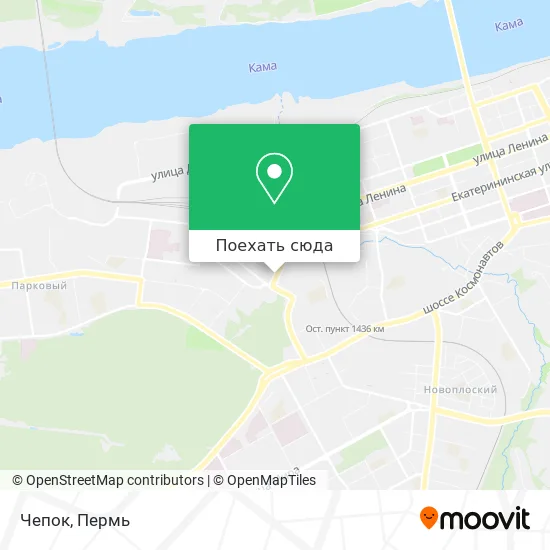 Карта Чепок