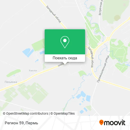 Карта Регион 59