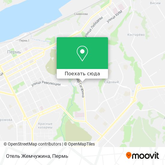 Карта Отель  Жемчужина