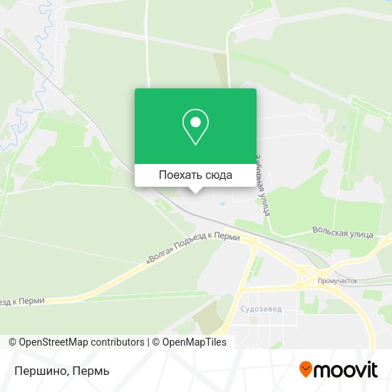 Карта Першино