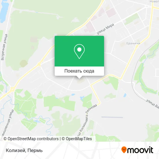 Карта Колизей