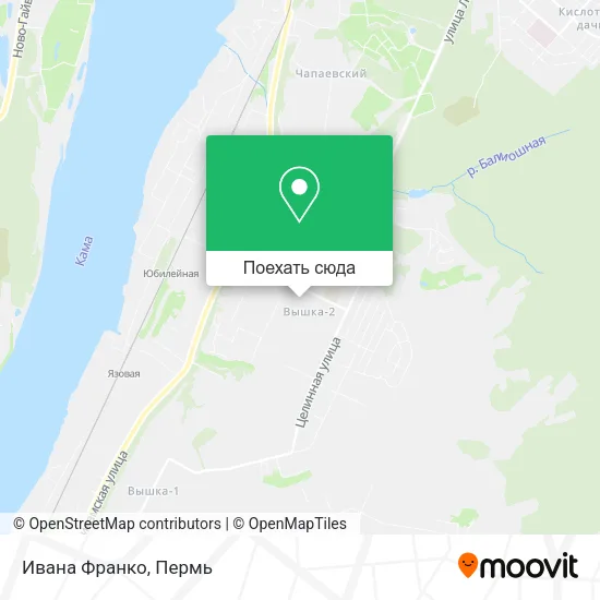 Карта Ивана Франко