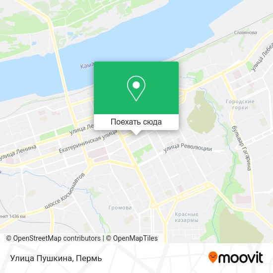 Карта Улица Пушкина