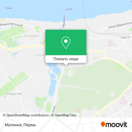 Карта Мулянка