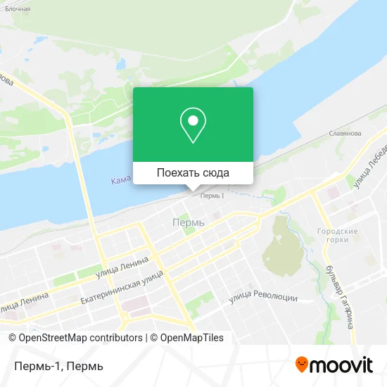 Карта Пермь-1