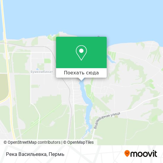 Карта Река Васильевка