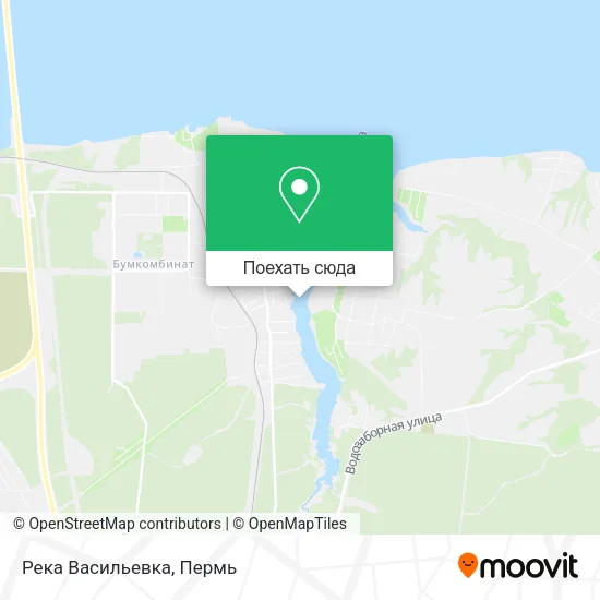 Карта Река Васильевка