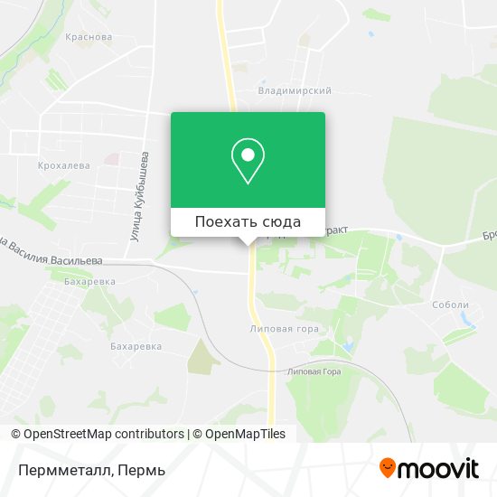 Карта Пермметалл