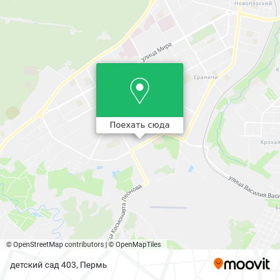 Карта детский сад 403