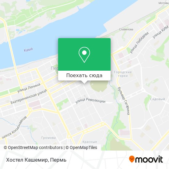 Карта Хостел Кашемир
