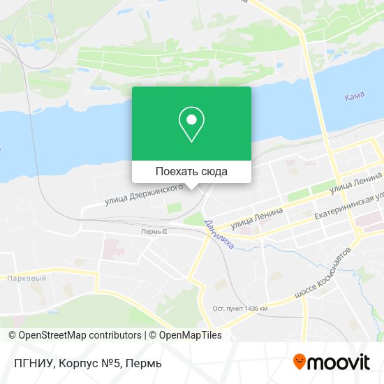 Карта ПГНИУ, Корпус №5