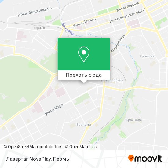 Карта Лазертаг  NovaPlay
