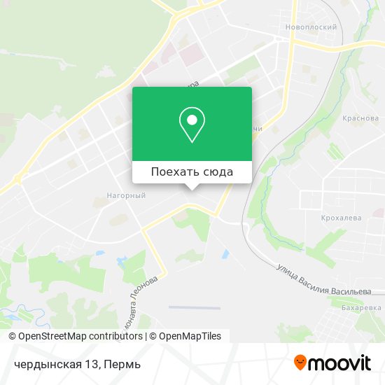 Карта чердынская 13