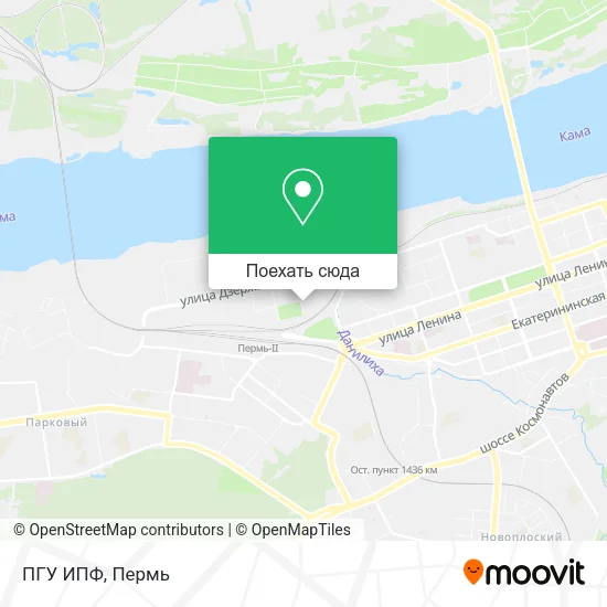 Карта ПГУ ИПФ