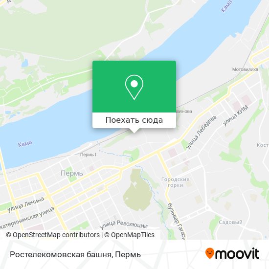 Карта Ростелекомовская башня