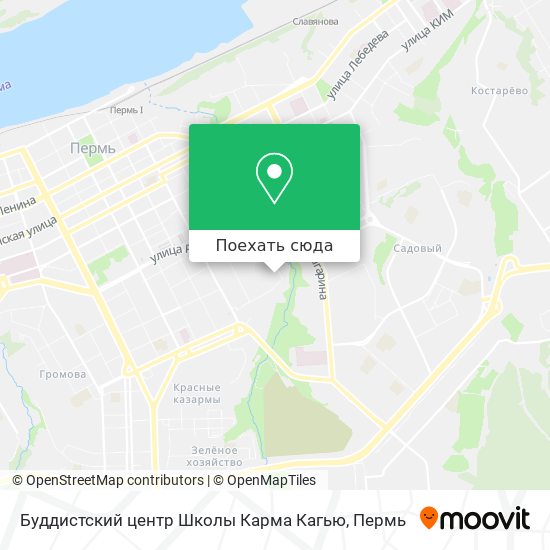 Карта Буддистский центр Школы Карма Кагью