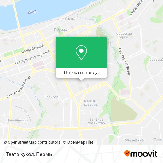 Карта Театр кукол
