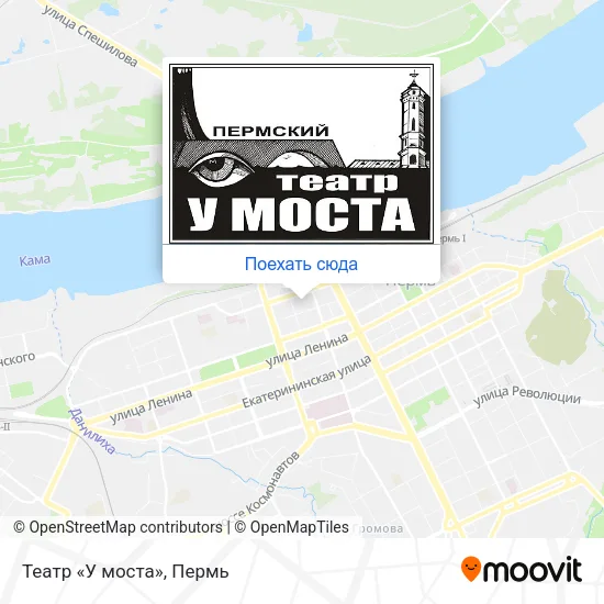 Карта Театр «У моста»