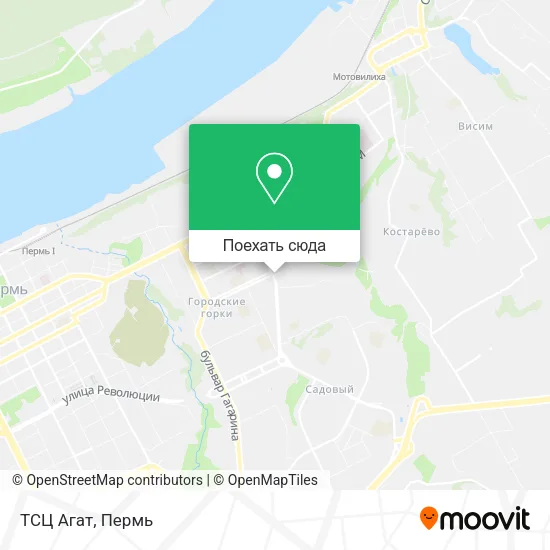Карта ТСЦ  Агат