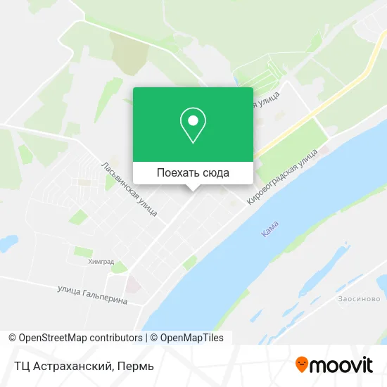 Карта ТЦ Астраханский