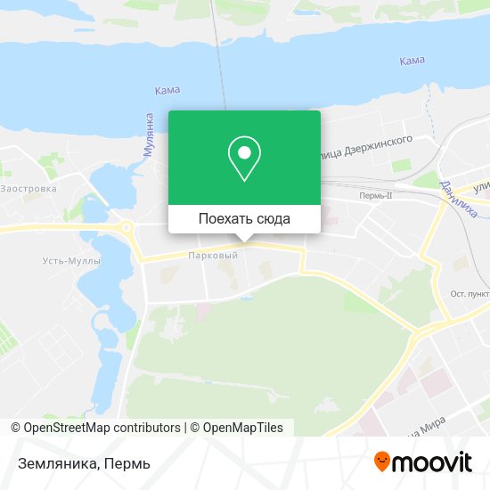 Карта Земляника