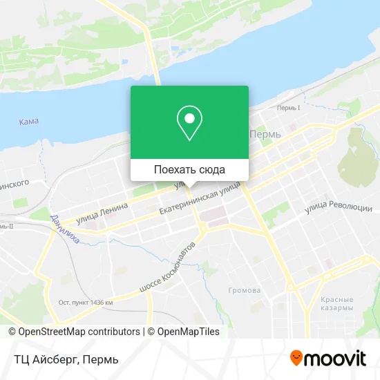 Карта ТЦ  Айсберг