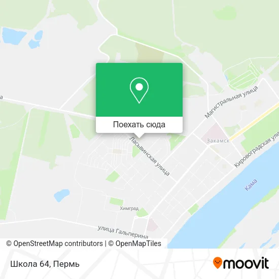 Карта Школа 64