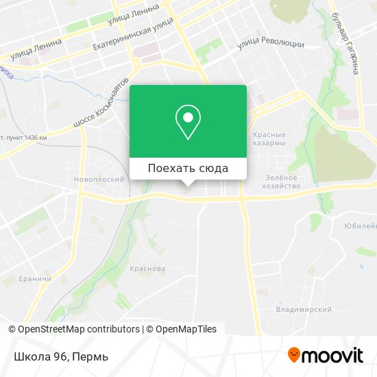 Карта Школа 96