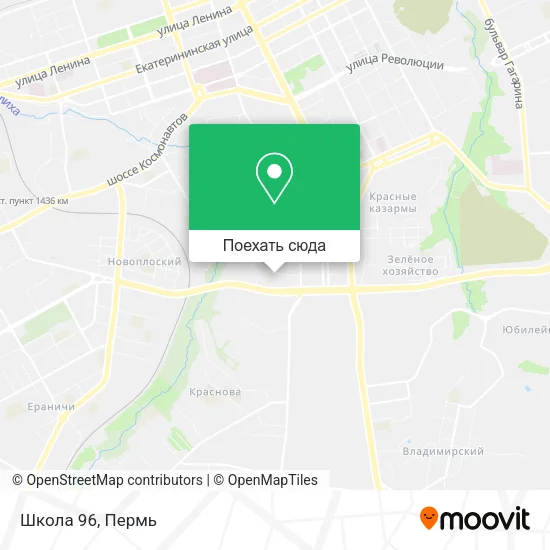 Карта Школа 96