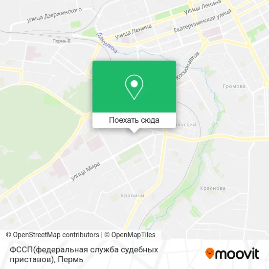 Карта ФССП(федеральная служба судебных приставов)