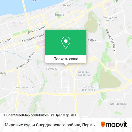 Карта Мировые судьи Свердловского района