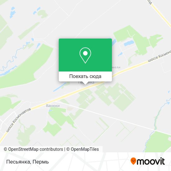 Карта Песьянка