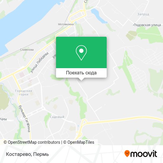 Карта Костарево