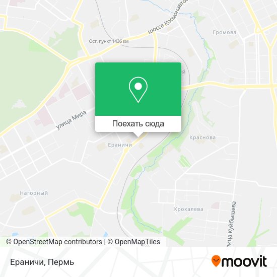 Карта Ераничи