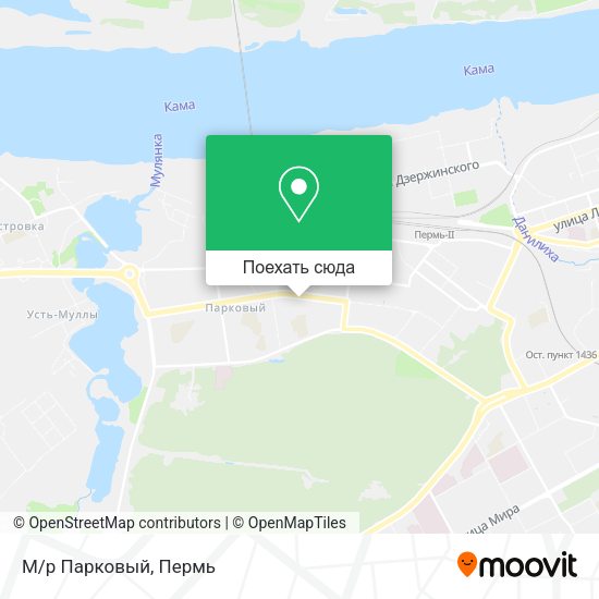 Карта М/р Парковый