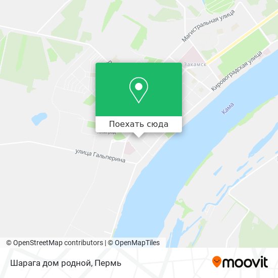 Карта Шарага дом родной