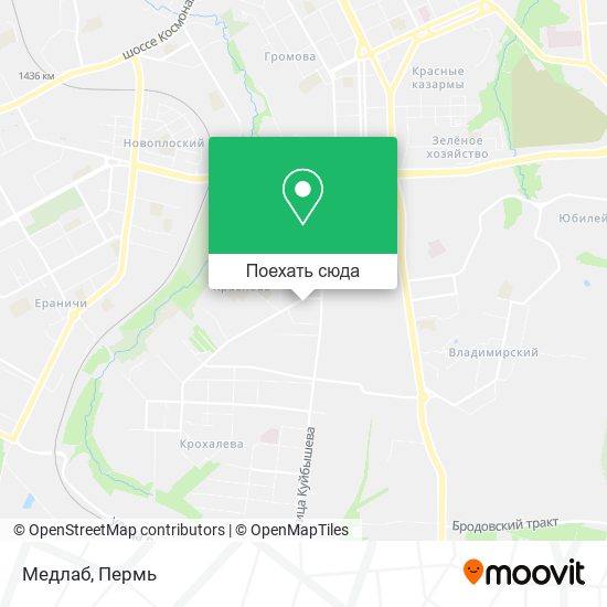 Карта Медлаб