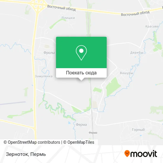 Карта Зерноток