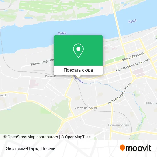 Карта Экстрим-Парк