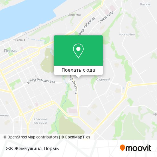 Карта ЖК Жемчужина