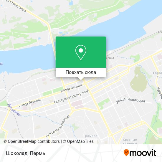 Карта Шоколад