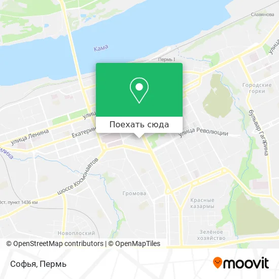 Карта Софья