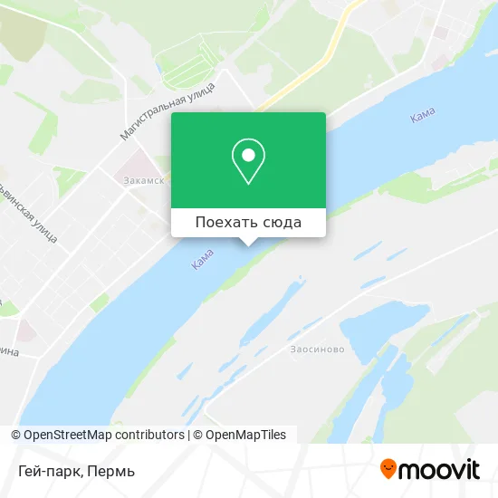 Карта Гей-парк