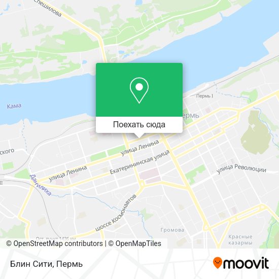 Карта Блин Сити