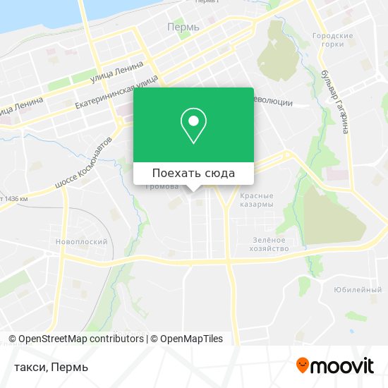 Карта такси